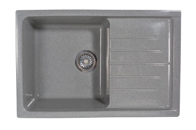 Мойка каменная S-12 Тёмно-серый МАТОВЫЙ